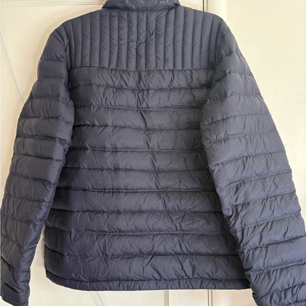 Tommy Hilfiger Navy Puffer Jacket - Picture 2 of 4